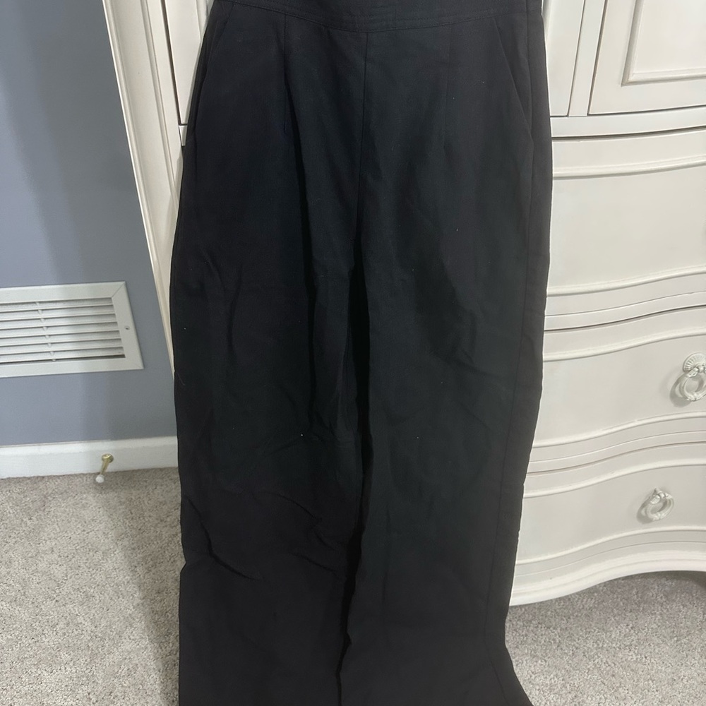Showpo Black Wide Leg Pants